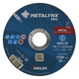 METALYNX PRO METAL vágókorong 115x1,0x22,2 A60T-BF