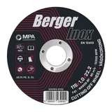 BERGER INOX vágókorong 115x1,0x22,2 A60S-BF