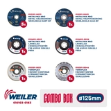 WEILER COMBO BOX 6.10 METAL&STONE 125mm 10 részes