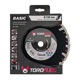 TOROFLEX BASIC T-PROTECT gyémánttárcsa 125x22,2/SH7