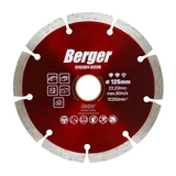 BERGER szegmentált gyémánttárcsa 125x22,23/SH7mm