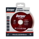 BERGER csempe gyémánttárcsa 115x22,23/SH5mm