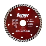 BERGER turbo gyémánttárcsa 125x22,23/SH7mm