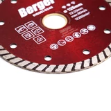 BERGER turbo gyémánttárcsa 125x22,23/SH7mm