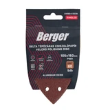 BERGER delta csiszolópapír 11 lyukas letéphető 105x150 P60 5 db