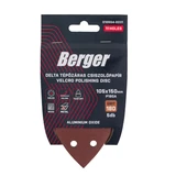 BERGER delta csiszolópapír 11 lyukas letéphető 105x150 P180 5 db