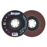 BERGER lamellás csiszolótányér F27 egyenes 115x22,2 P60A