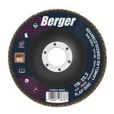 BERGER lamellás csiszolótányér F27 egyenes 115x22,2 P60A