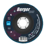 BERGER INOX lamellás csiszolótányér F27 egyenes 125x22,2 P40Z