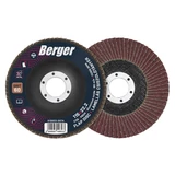 BERGER lamellás csiszolótányér F29 kúpos 115x22,2 P60A