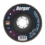 BERGER lamellás csiszolótányér F29 kúpos 115x22,2 P80A