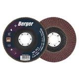 BERGER lamellás csiszolótányér F29 kúpos 125x22,2 P40A