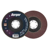 BERGER lamellás csiszolótányér F29 kúpos 125x22,2 P100A