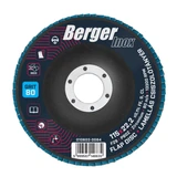 BERGER INOX lamellás csiszolótányér F29 kúpos 115x22,2 P80Z