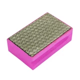 BERGER gyémántszemcsés csiszolószivacs 55x90x25 P60D lila