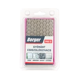 BERGER gyémántszemcsés csiszolószivacs 55x90x25 P60D lila