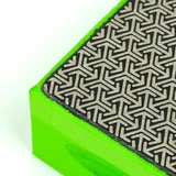 BERGER gyémántszemcsés csiszolószivacs 55x90x25 P200D zöld