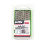 BERGER gyémántszemcsés csiszolószivacs 55x90x25 P200D zöld