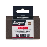 BERGER csiszolószivacs ék-ív profillal közepesen lágy 70x100x25 P180A