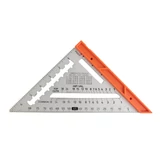 KENDO szögskálás talpas derékszög vonalzó 185x260mm No.35315