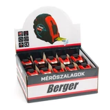 BERGER mérőszalag, gumírozott 3mx16mm