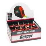 BERGER mérőszalag, gumírozott 3mx16mm