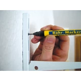 BLEISPITZ furatközpont jelölőfilc fekete (hegy: d2,0x25mm) No.0587