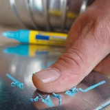 BLEISPITZ festékes, letörölhető jelölőfilc d4,0mm kék 10db No.1041