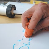 BLEISPITZ festékes, letörölhető jelölőfilc d4,0mm kék 10db No.1041