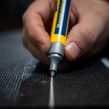 BLEISPITZ jelölőfilc d1,5-3,0mm ezüst 10db No.1775