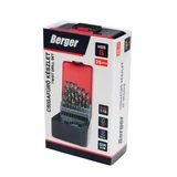 BERGER csigafúró készlet HSS-G 25r. 1,0-13,0/0,5 Metal-Box