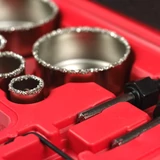 BERGER keményfém szemcsés körkivágó készlet HM 9r. 22-73mm