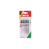 MPS Profi Line egybütykös fordított fogazású szúrófűrészlap fára CV 75/2,5mm 3102-5db (T101BR)