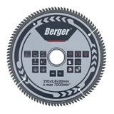 BERGER körfűrésztárcsa keményfém trapéz fogazattal HM 250x2,8x30mm Z100/FZ/TZ