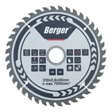 BERGER körfűrésztárcsa keményfém váltó fogazattal HM 130x2,4x20mm Z14/WZ