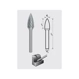 BERGER turbómaró csúcsíves hegyes végű SPG 1225/S6 MX