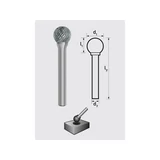 BERGER turbómaró gömb KUD 0807/S6 MX