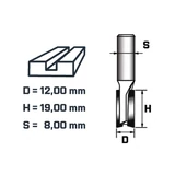 BERGER horonymaró HM D12xH19xS8 mm