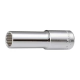 HANS 1/2" hosszú dugókulcsfej 12 szögű 17x76mm CrV 4302M17