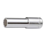 HANS 1/2" hosszú dugókulcsfej 12 szögű 8x76mm CrV 4302M08