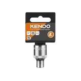 KENDO 1/2" dugókulcsfej 12 szögű 15mm CrV No.16768