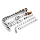 KENDO 1/2" dugókulcskészlet 26r. 10-32mm No.90565