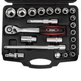 BERGER 1/2" dugókulcskészlet 22r. 10-32mm