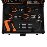 KENDO 1/4"+1/2" szerszámkészlet 124r. alu kofferben No.90702