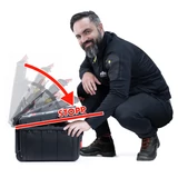 WIHA XL 2 villanyszerelő szerszámkoffer kerekekkel 60r. 9500/No.45795