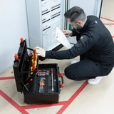 WIHA XL 3 villanyszerelő szerszámkoffer kerekekkel 75r. 9500/No.00035