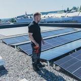 WIHA napelemszerelő szerszámkészlet combtáskában 14r. 9300/No.00041