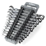 WIHA racsnis csillag-villás kulcs, irányváltós készlet 12r. 8-19mm 303-190/No.44661