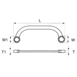 HANS önindító kulcs 11x13mm Crv 1108M11x13