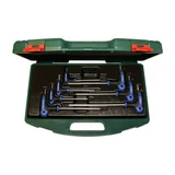 HANS T-nyelű TORX-TH kulcs készlet 7r. TH10-TH40 CrV TT-19 fiókmodul